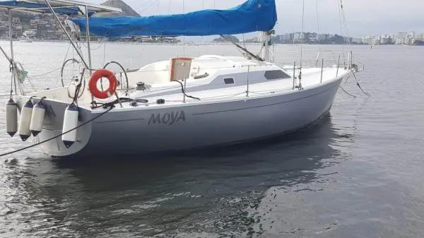 Veleiro Samoa 36 ancorado no Rio de Janeiro
