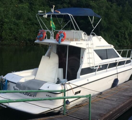 Aluguel e passeio de Lancha Intermarine Oceanic 32 Barco em Angra dos Reis, Ilha Grande, Brazil - Charter, Boat Rental