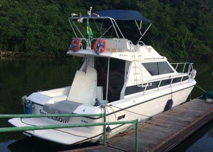 Aluguel e passeio de Lancha Intermarine Oceanic 32 Barco em Angra dos Reis, Ilha Grande, Brazil - Charter, Boat Rental