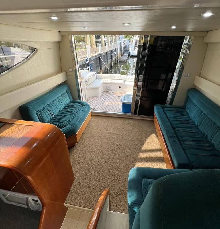 Sala de um barco