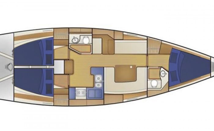 Veleiro Delta 41 em Paraty