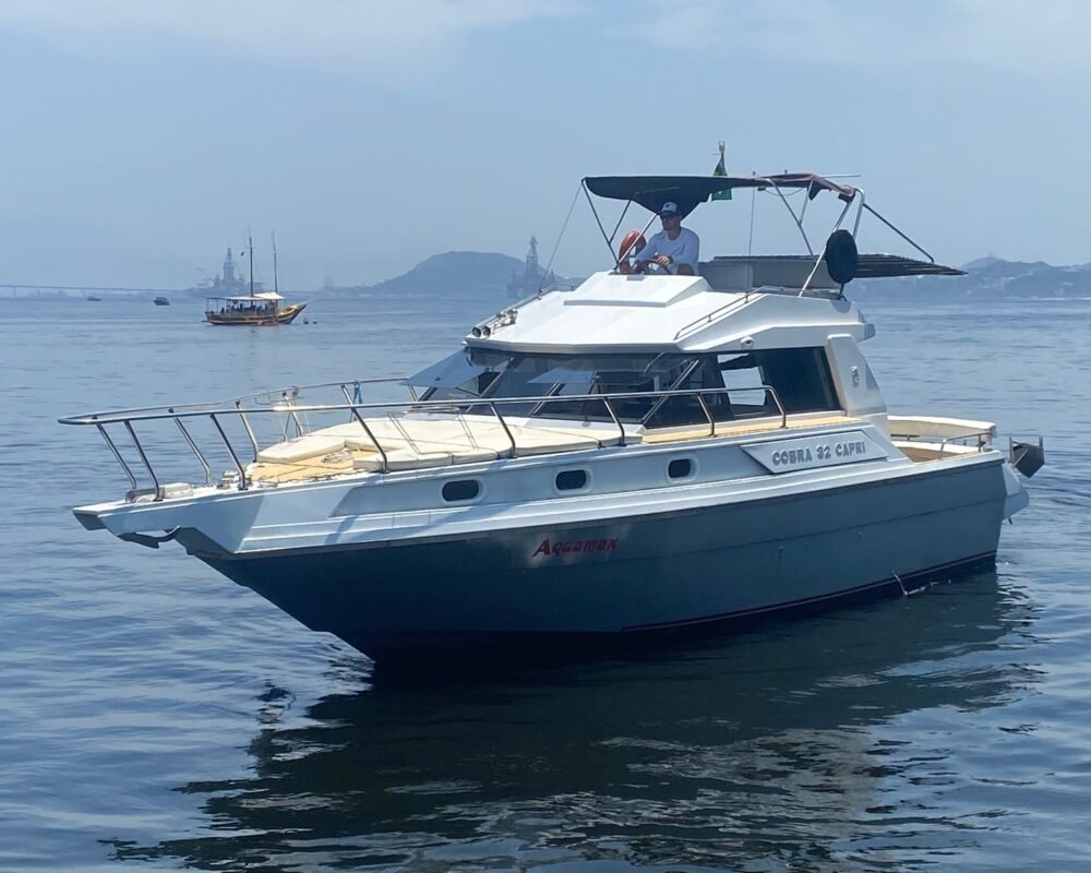 Lancha Cobra Capri 32 - Aquamax - Barco Rio de Janeiro Niterói