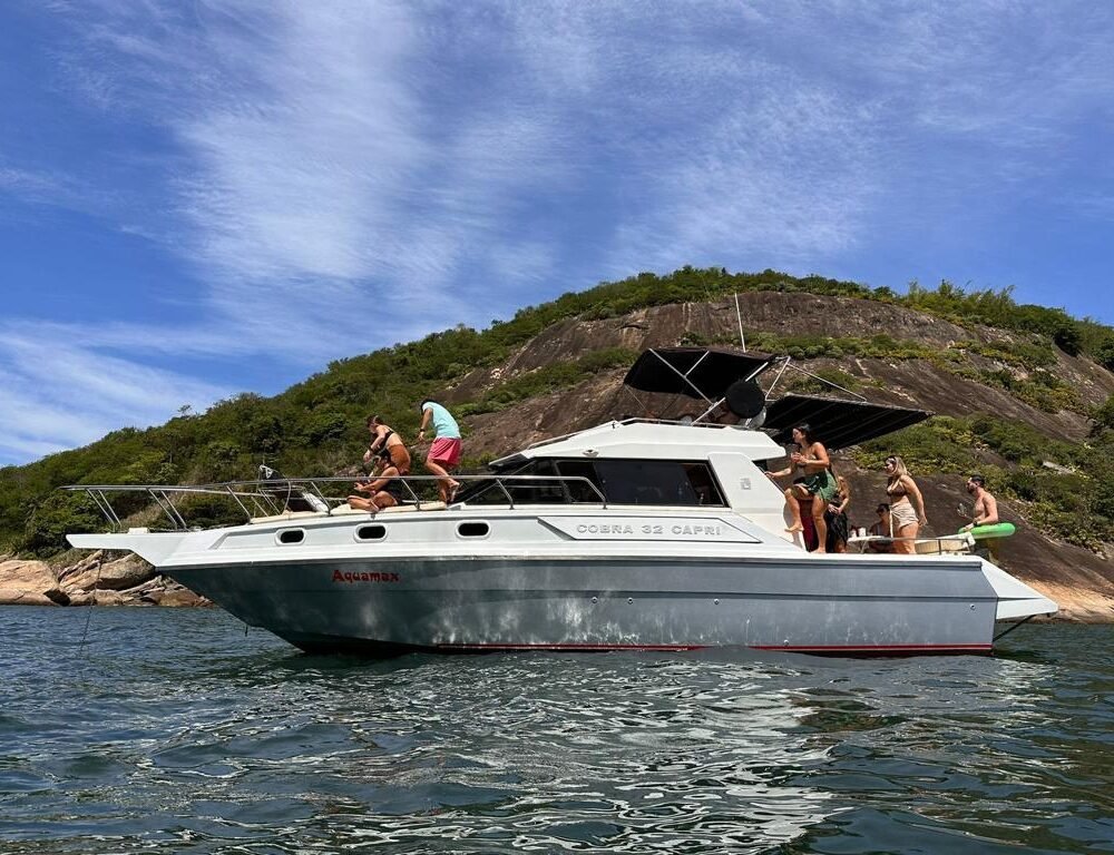 Lancha Cobra Capri 32 - Aquamax - Barco Rio de Janeiro Niterói