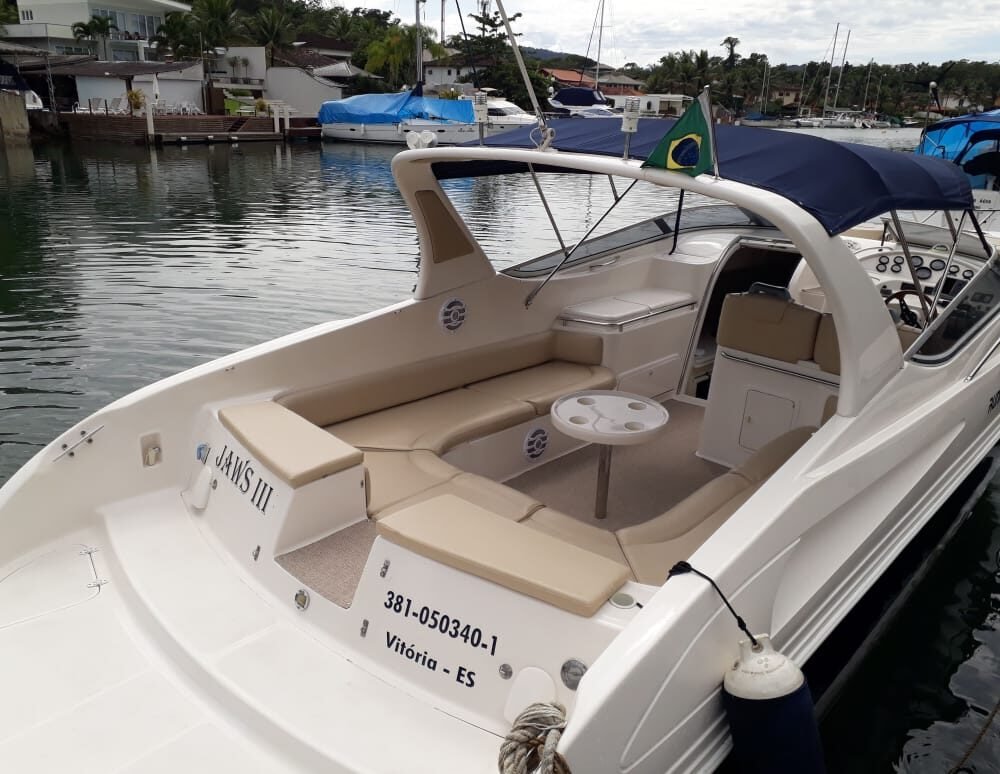 Lancha Runner 38 em Angra - Jaws III - Barco em Angra dos Reis e Ilha Grande